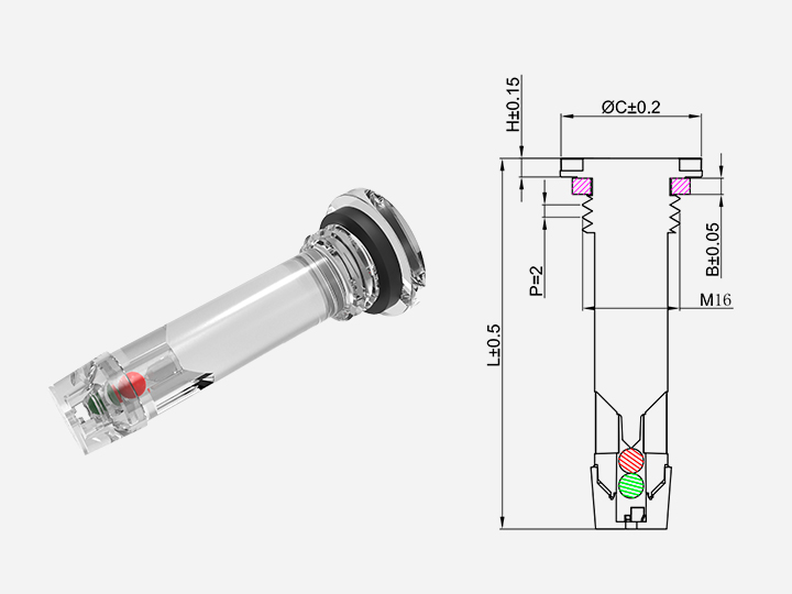 蓄电池状态指示器D201-D205