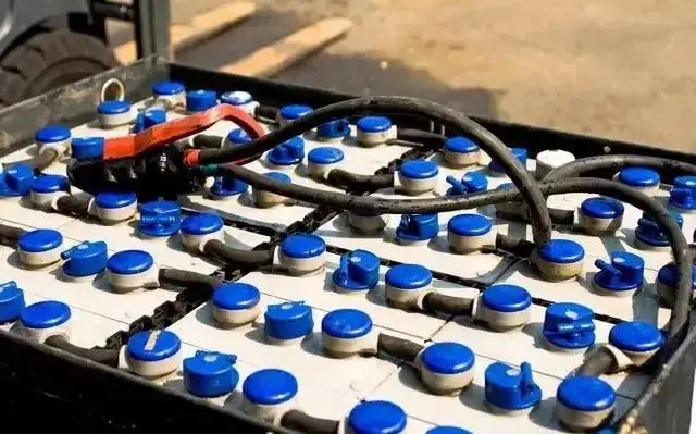 Why add distilled water to forklift battery